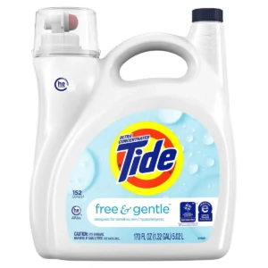 Tide Free & Gentle Liquid Laundry Detergent (170 fl. oz., 152 loads)