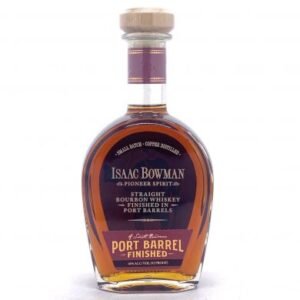 Isaac Bowman Pioneer Spirit Straight Bourbon Whiskey Finished in Port Barrels 0.7L (46% Vol.)