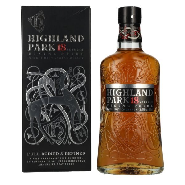 Highland Park 18 Years Old VIKING Travel Single Malt Scotch Whisky 43% Vol. 0,7l in gift box