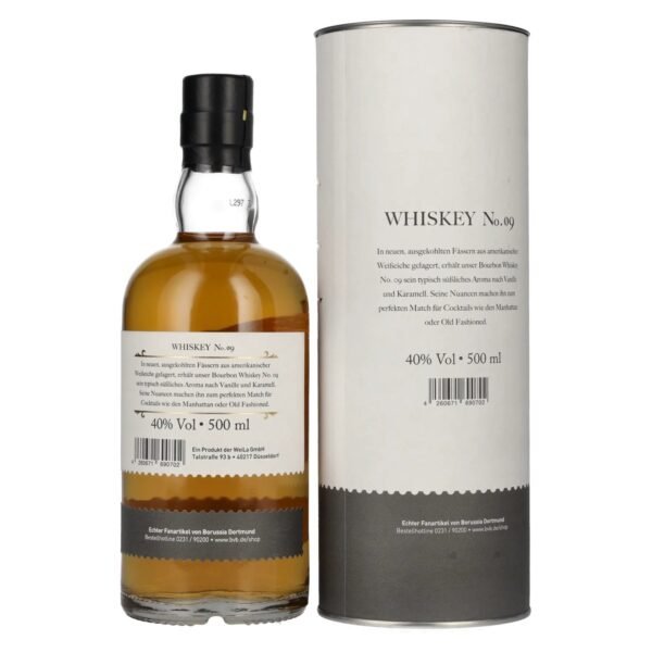 BVB 09 BOURBON Whisky No. 09 40% vol. 0.5l in a gift box