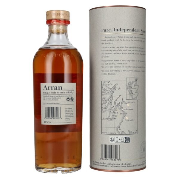 Arran 18 Years Old Single Malt 46% Vol. 0,7l in gift box