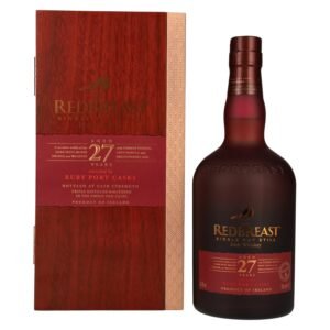 Redbreast 27 Years Old Single Pot Still Irish Whiskey RUBY PORT CASK 55,9% Vol. 0,7l in wooden box