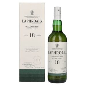 Laphroaig 18 Years Old Islay Single Malt Scotch Whisky 48% Vol. 0,7l in gift box