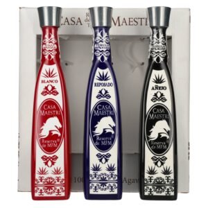 Casa Maestri MFM Tequila Gift Set 40% Vol. 3x0,35l