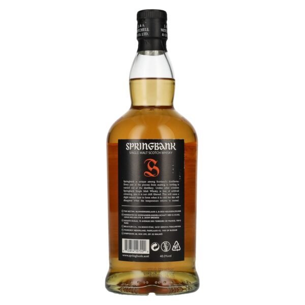 Springbank 10 Years Old Campbeltown Single Malt Scotch Whisky 46% Vol. 0,7l