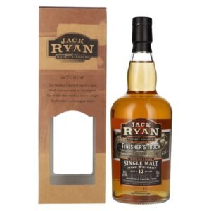 Jack Ryan 12 Years Old FINISHER'S TOUCH Single Malt Irish Whiskey Madeira Finish 46% Vol. 0,7l in gift box