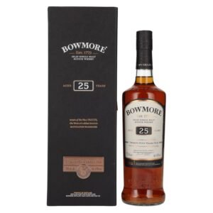 Bowmore 25 Years Old Islay Single Malt 43% Vol. 0,7l in gift box
