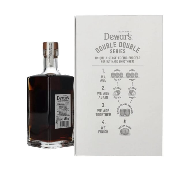Dewar's 30 Years Old Double Double Aged Blended Scotch Whisky 46% Vol. 0,5l in gift box