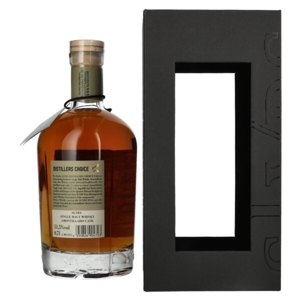 Slyrs DISTILLERS CHOICE Helmut Knöpfle Amontillado Cask Single Malt Whisky 51,5% Vol. 0,7l in gift box