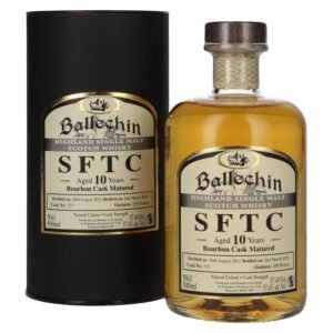 Edradour Ballechin SFTC 10 Years Old Bourbon Cask Matured 2011 57,4% Vol. 0,5l in gift box