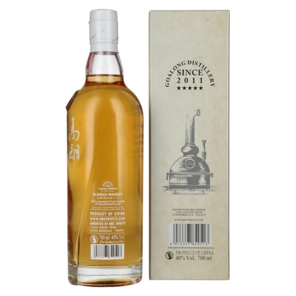 Goalong Premium Blended OAK CASK Chinese Whiskey 40% Vol. 0,7l in gift box