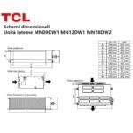 TCL Ducted Air Conditioner D Series 18000 BTU R32 Inverter WiFi A++/A+