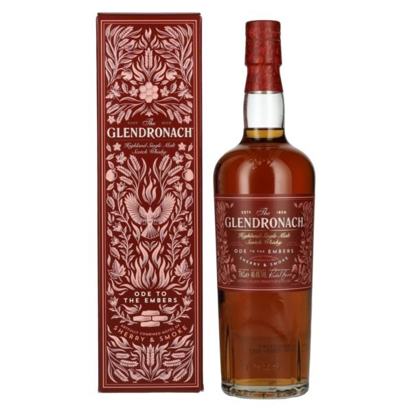 The GlenDronach ODE TO THE EMBERS Highland Single Malt 48,4% Vol. 0,7l in gift box