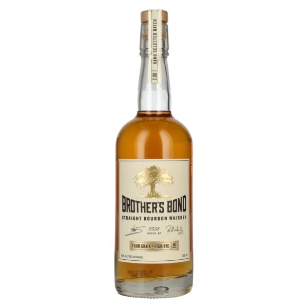 Brother's Bond Straight Bourbon Whisky Batch No. 0038 40% vol. 0.7 l