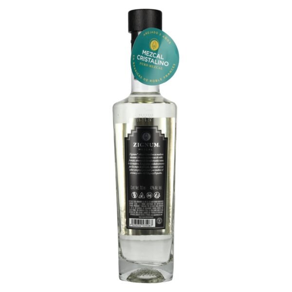 Zignum Mezcal Añejo Cristalino 100% Agave Angustifolia DOP 40% Vol. 0,7l