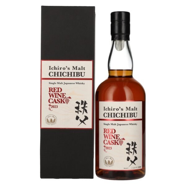 Chichibu Ichiro's Single Malt Red Wine Cask Japanese Whisky 2023 50,5% Vol. 0,7l in gift box