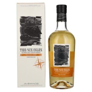 The Six Isles Blended Malt Scotch Whisky RUM CASK FINISH Limited Release 48% Vol. 0,7l in gift box