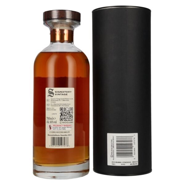 Signatory Vintage Bunnahabhain 11 Years Old Staoisha The Decanter Collection 2013 46% Vol. 0,7l in gift box