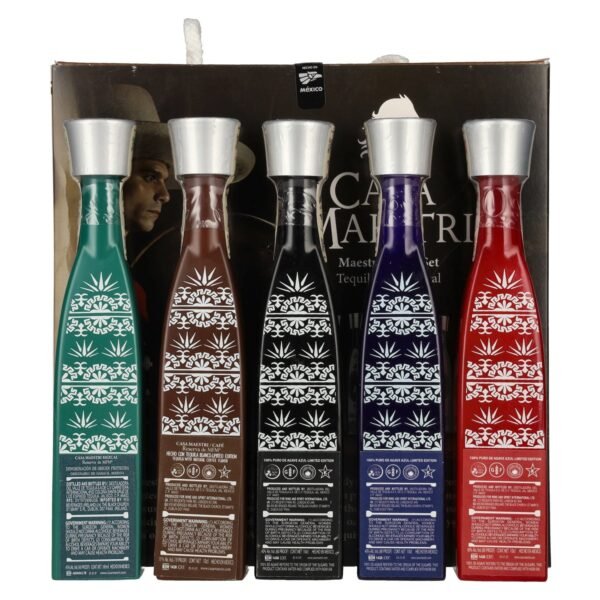 Casa Maestri MFM Tequila Gift Set 40% Vol. 5x0,1l