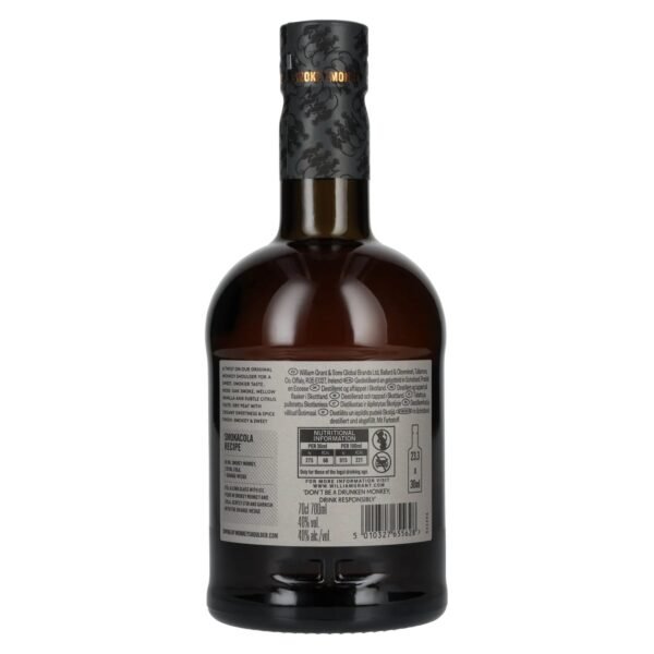Monkey Shoulder SMOKEY MONKEY Blended Malt BATCH 9 40% Vol. 0,7l