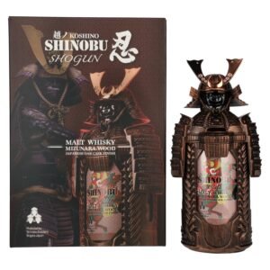 The Koshi-No Shinobu SHOGUN Malt Whisky, Mizunara Oak Cask Finish, 43% vol., 0.7 l, in a gift box