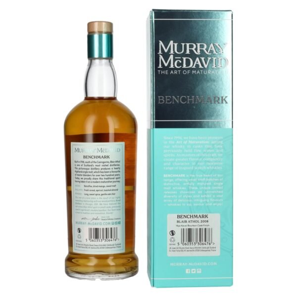 Murray McDavid BENCHMARK 16 Years Old BLAIR ATHOL Koval Bourbon Cask Finish 2008 54,2% Vol. 0,7l in gift box