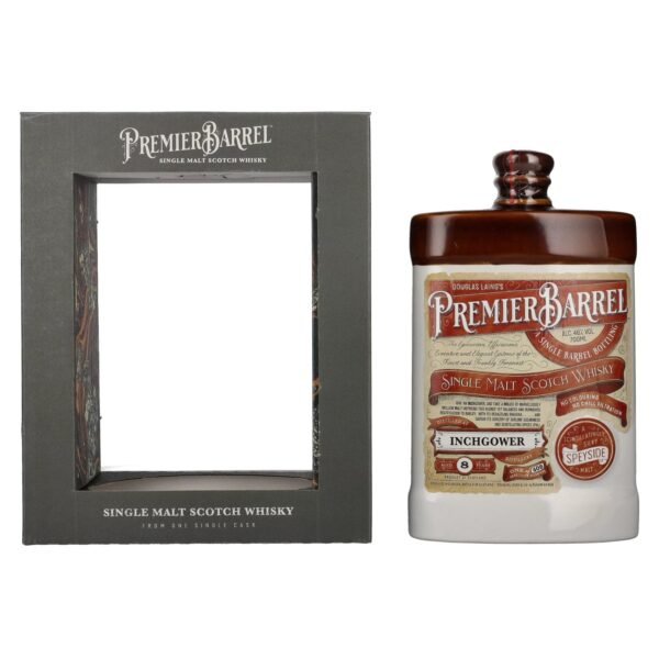 Douglas Laing PREMIER BARREL Inchgower 8 Years Old Single Malt 46% Vol. 0,7l in gift box