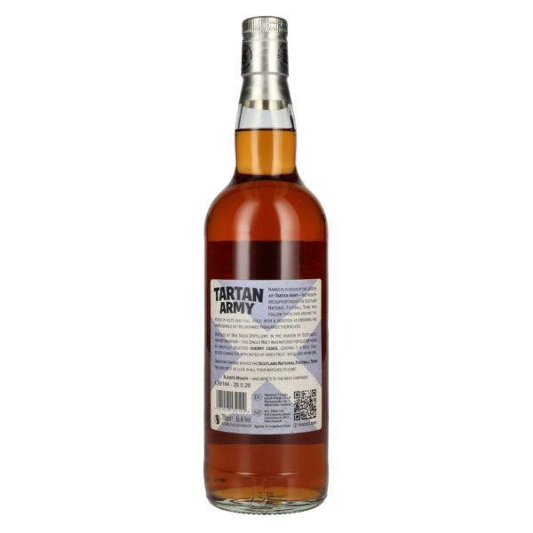Signatory Vintage Ben Nevis 11 Years Old TARTAN ARMY Highland Single Malt Scotch Whisky 46% ABV 0.7l