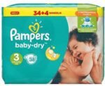 pallets Pampers Baby Dry Size 3