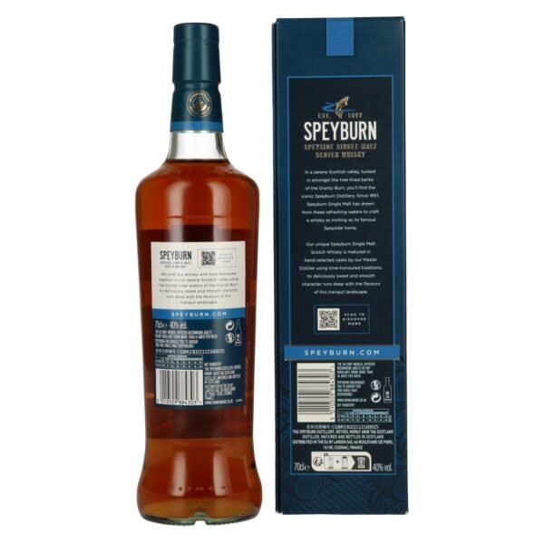 Speyburn 15 Years Old Speyside Single Malt Scotch Whisky 40% Vol. 0,7l in gift box