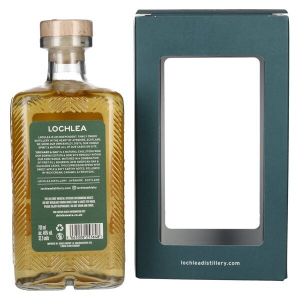 Lochlea ORCHARD & OAK Single Estate Single Malt Scotch Whisky 46% Vol. 0,7l in gift box