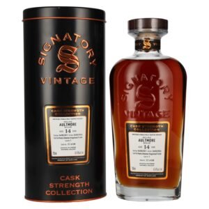 Signatory Vintage Aultmore 14 Years Old 1st Fill PX Hogshead Cask Strength #1 2011 61.4% vol. 0.7 l in a tin box