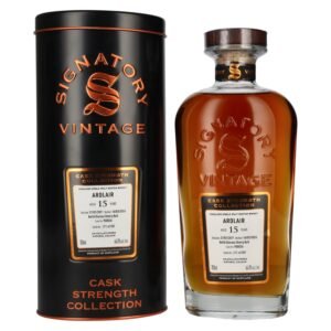 Signatory Vintage Ardlair 15 Years Old Refill Oloroso Sherry Butt Cask Strength 2011 64% vol. 0.7 l in a tin box