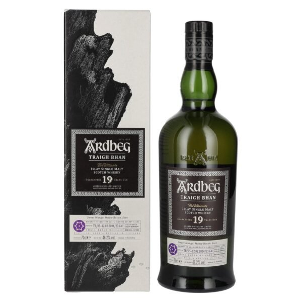 Ardbeg TRAIGH BHAN 19 Years Old Batch No. 5 46,2% Vol. 0,7l in gift box
