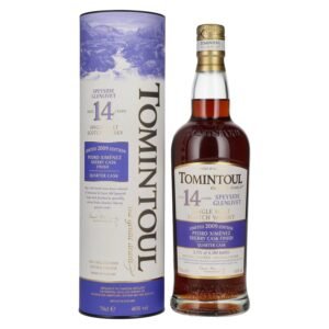 Tomintoul 14 Years Old PX SHERRY QUARTER CASK Finish 2009 46% Vol. 0,7l in gift box