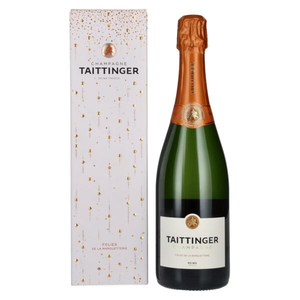 Taittinger Champagne Folies de la Marquetterie 12.5% ABV, 0.75l in a gift box