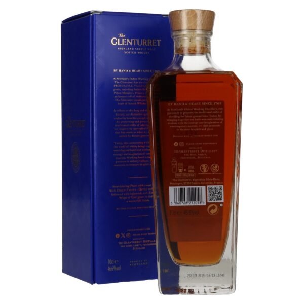 The Glenturret 10 Years Old PEAT Smoked Release 2025 46,6% Vol. 0,7l in gift box