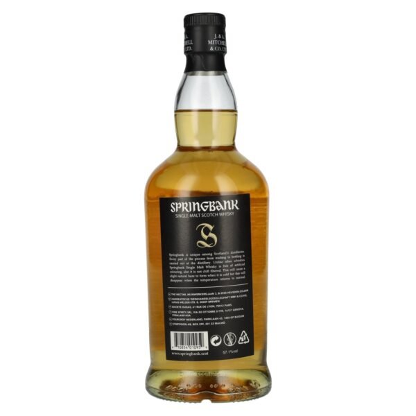 Springbank 100° Proof 5 Years Old Campbeltown Single Malt Scotch Whisky 57,1% Vol. 0,7l