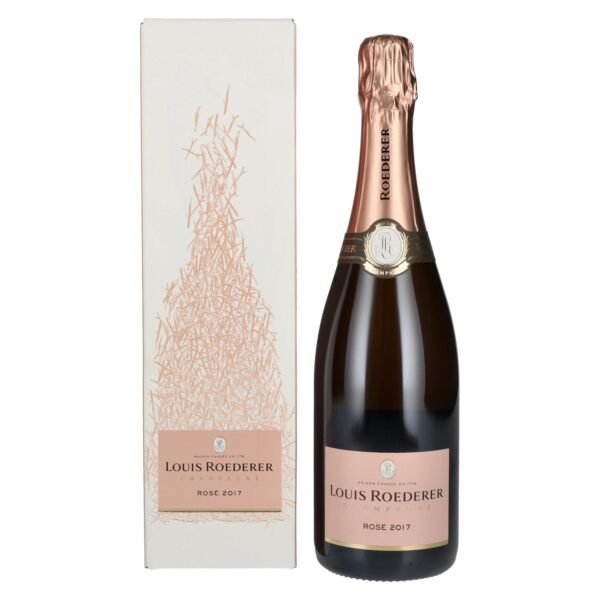 Louis Roederer Champagne ROSÉ Vintage 2017 12.5% vol. 0.75l in gift box