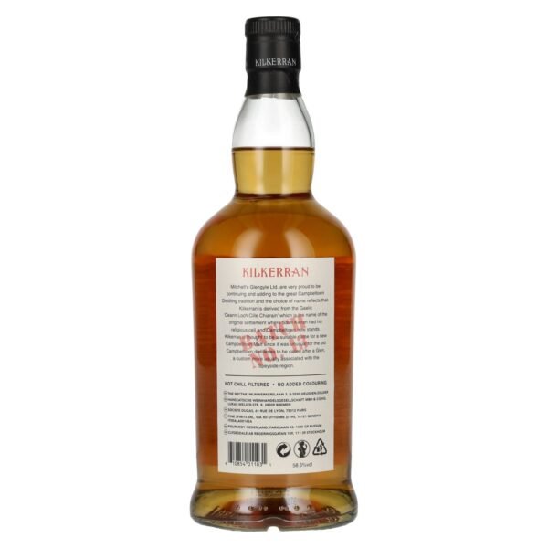 Kilkerran Glengyle Distillery Heavily Peated Small Batch Single Malt Whisky Batch 13 58,6% Vol. 0,7l