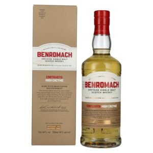 Benromach 12 Years Old HIGH ENZYME 1st fill Bourbon Barrels Speyside Single Malt 2012 46% Vol. 0,7l in gift box