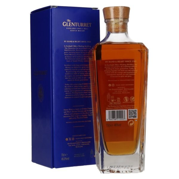 The Glenturret 7 Years Old PEAT Smoked Release 2025 46% Vol. 0,7l in gift box