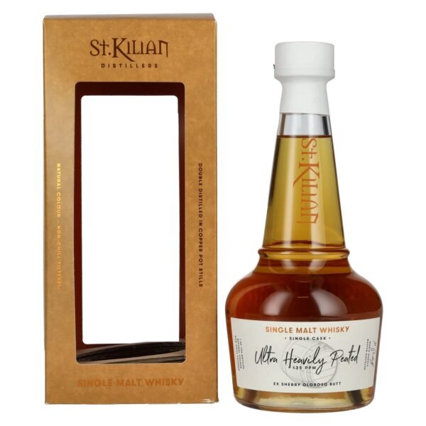 St. Kilian ULTRA HEAVILY PEATED Single Malt Whisky 59,7% Vol. 0,7l in gift box
