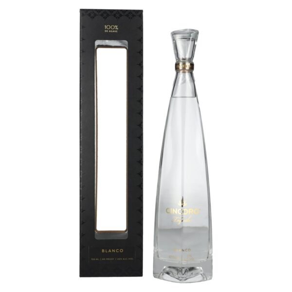 Cincoro Tequila Blanco 40% Vol. 0,7l in gift box