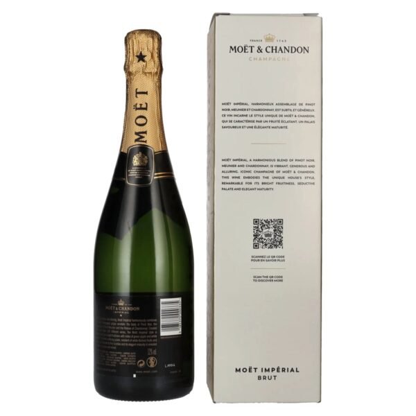 Moët & Chandon Champagne IMPÉRIAL Brut Milestones 12% vol. 0.75l in gift box
