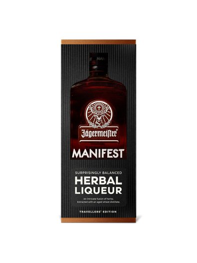 Jägermeister Likör Manifest 38% 1L gift pack