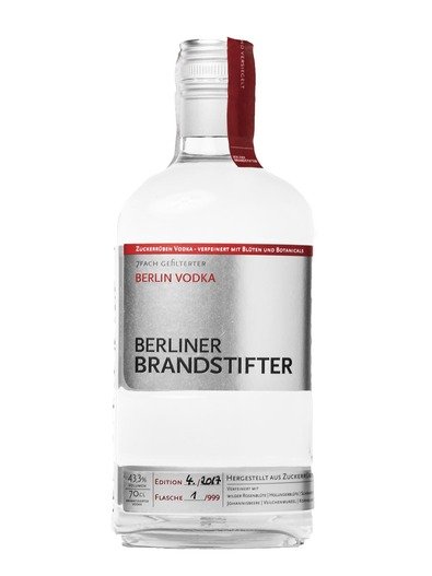 Berliner Brandstifter Berlin Vodka 43.3% 0.7L