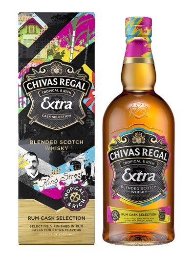 Chivas Regal 13y Rum Cask Blended Scotch Whisky 40% 1L gift pack