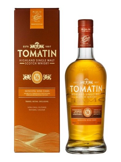 Tomatin Highland Single Malt Scotch Whisky 16y 46% 0.7L gift pack