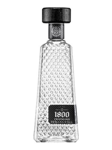 1800 Cristalino Tequila 38% 0.7L gift pack